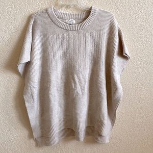 NWOT Cream Poncho from Universal Thread